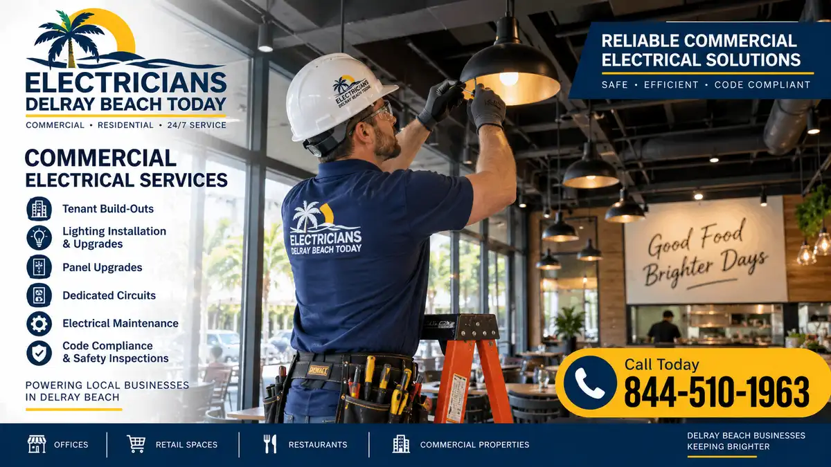 Commercial Electrician in progress
