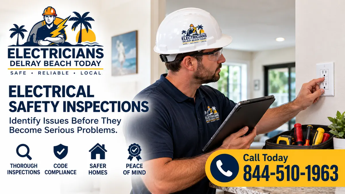 Electrical Safety Inspections in progress