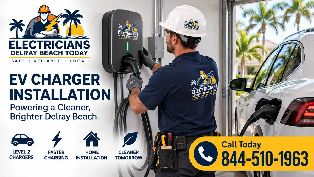 EV Charger Installation in progress