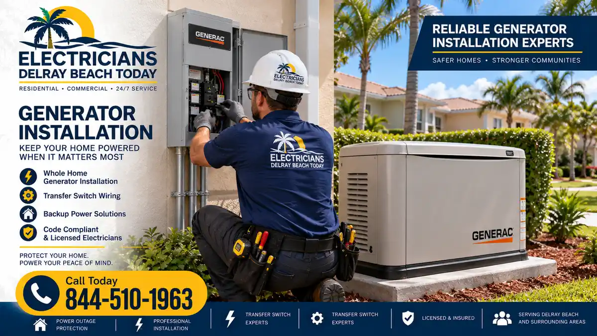 Generator Installation in progress