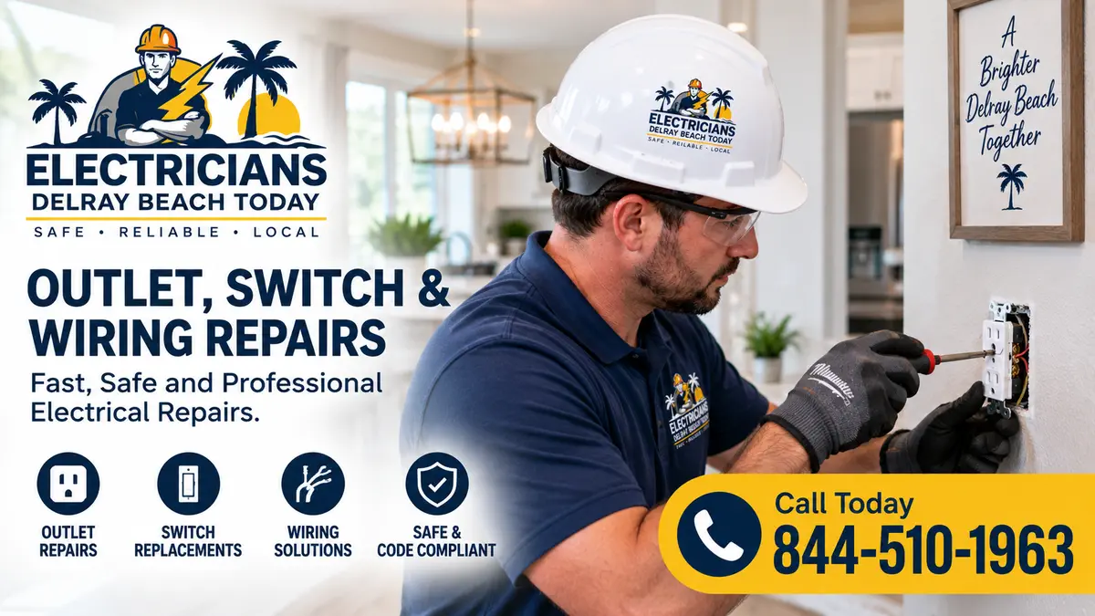 Outlet, Switch & Wiring Repairs in progress
